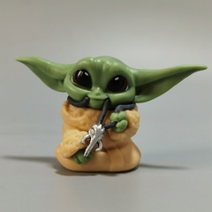 Coleção Action Figures Baby Yoda Grogu 4 pçs na internet