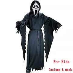 Fantasia Pânico Ghostface Scream Cosplay Infantil - Quarto Geek Store - Loja de Presentes Criativos, Nerd, Geek e Cultura Pop