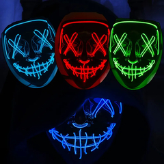 Imagem do Máscara The Purge Uma Noite de Crime com LED