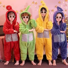Pijama Teletubbies Cosplay Traje Adulto Tinky Winky, Dipsy, Laa-Laa, Po