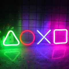 Luminária PS Gamer Led Neon