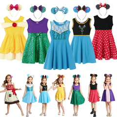 Vestido Infantil Princesa (Vários Modelos) - comprar online