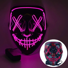 Máscara The Purge Uma Noite de Crime com LED na internet