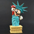 Action Figure Mario Estátua da Liberdade Super Mario Bros