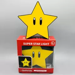Luminária Estrela Super Mario Bros Star Light LED