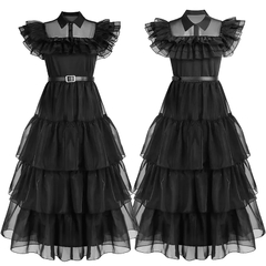 Vestido Baile Wandinha 2022 Traje Cosplay Adulto - comprar online