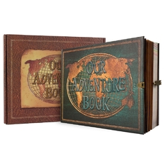 Livro de Aventuras Scrapbook Kraft 180 páginas (4 cores) - loja online