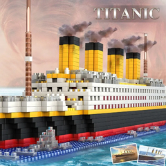 Blocos de Montar Navio Titanic 3.800pçs - comprar online