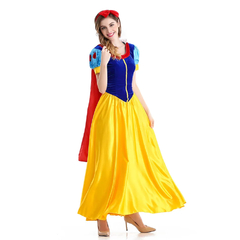 Fantasia Branca de Neve Traje Completo Adulto Cosplay