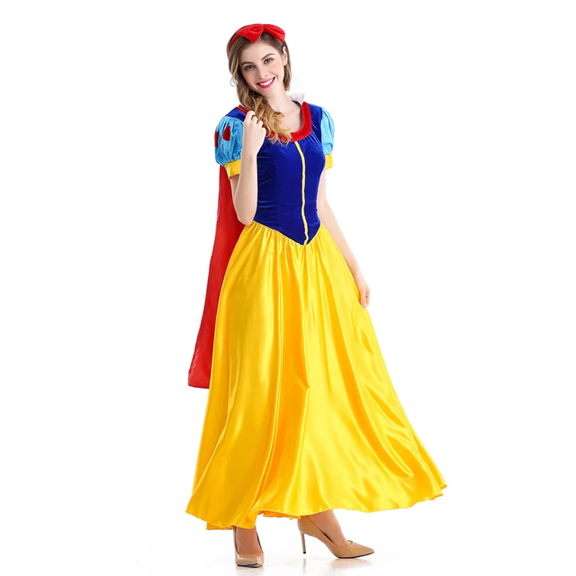 Vestido adulto branca de best sale neve