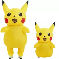 Fantasia Pikachu Inflável Traje (Adulto/Infantil) - loja online