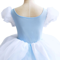 Fantasia Princesa Cinderela Vestido Contos de Fadas Cosplay Traje Infantil - comprar online