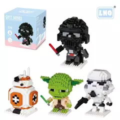 Mini Blocos de Montar Star Wars DIY Gift Series (Vários Modelos) - Quarto Geek Store - Loja de Presentes Criativos, Nerd, Geek e Cultura Pop