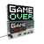 Luminária de Mesa Game Over 8-bits c/ LED Reage aos Sons na internet