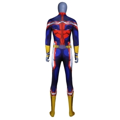 Fantasia All Might Anime My Hero Academia Adulto Cosplay Luxo Traje Profissional - comprar online