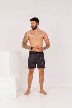 SHORTDOLL MASCULINO PACMAN - loja online