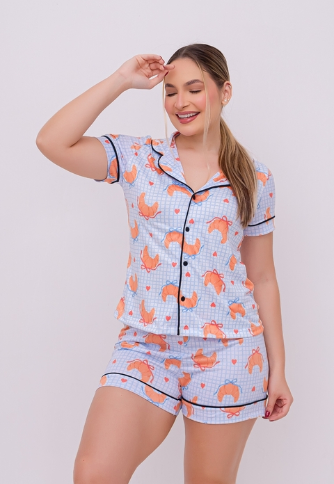 PIJAMA AMERICANO CURTO STITCH - Revid Pijamas PIJAMA AMERICANO CURTO STITCH - Revid Pijamas