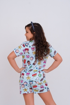 CURTO BÁSICO INFANTIL UNISSEX MICKEY E MINNIE - (cópia) - comprar online