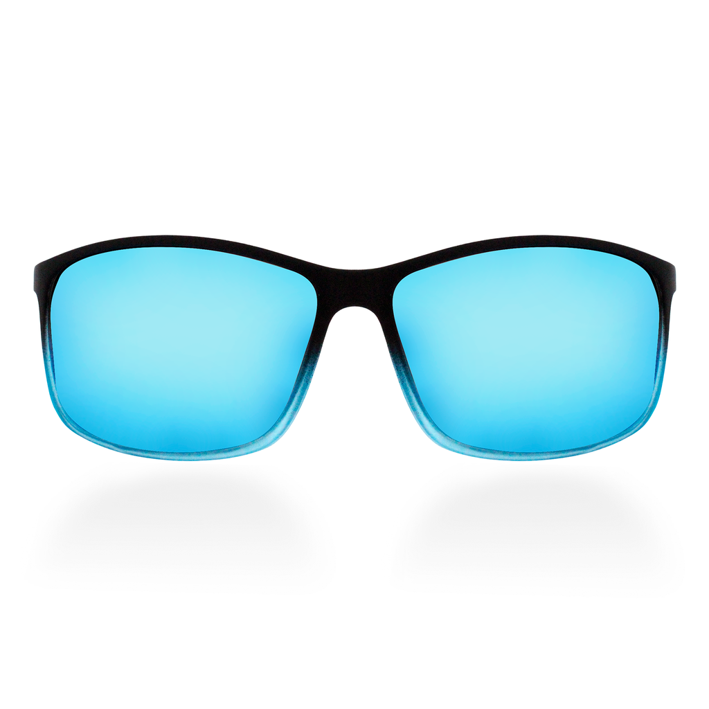 Óculos de Sol Matrix Preto c/ Azul Espelhado (Unissex)