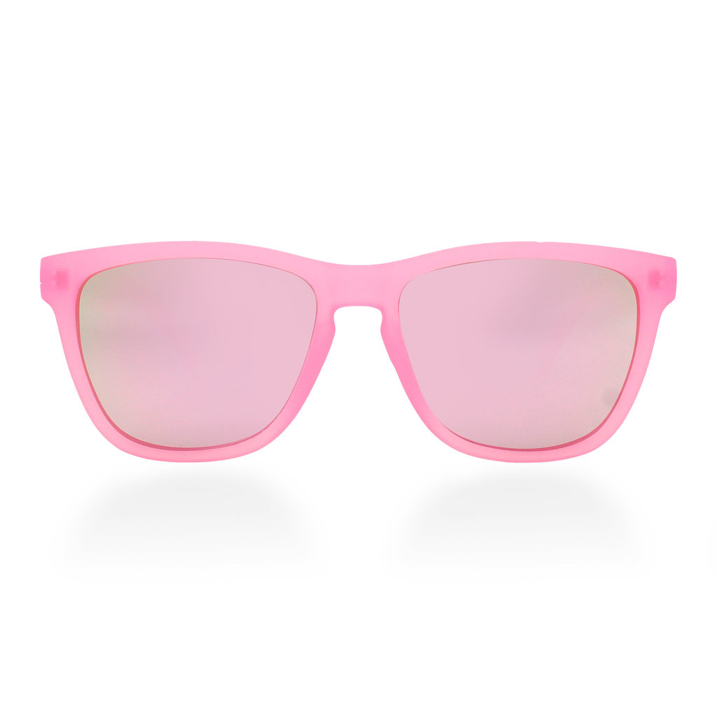 Óculos de Sol Beach Rosa Claro Espelhado (Unissex)