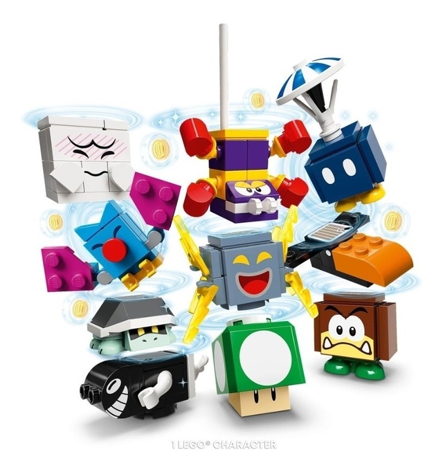 Lego Super Mario - 23 Peças - Personagens - 71361 - Lego - Real Brinquedos