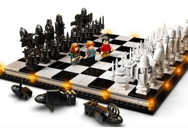 Jogo de Xadrez dos Feiticeiros de Hogwarts™ 76392 - Conjuntos LEGO