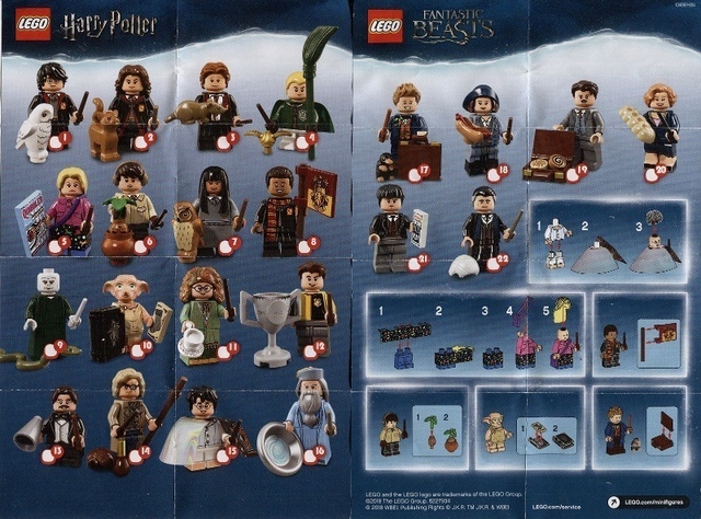 Lego Minifigures Serie 1 Harry Potter - Draco Malfoy (04) - 71022