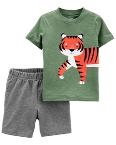 Conjunto Carter's verão Tigre