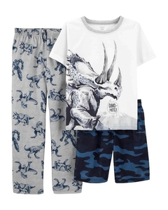 Conjunto Carters Pijama Dinossauro