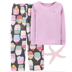 Conjunto Pijama Carters cupcake