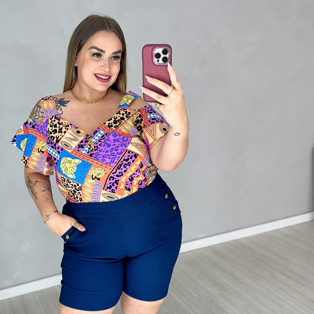 Roupa cigana hotsell plus size