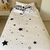 OUTLET: Acolchado Reversible Galaxia 1 Plaza + 3 Almohadones - tienda online