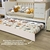 Combo cuna funcional con cama carrito frente Bl + Ropero Viggor - Picky Kids - Muebles Infantiles