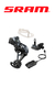 Kit Upgrade Electrónico MTB SRAM XX1 Eagle AXS c/shifter Rocker 1x12v