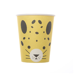 Plato de papel 18 CM LEOPARDO - Pack x 10 unidades en internet