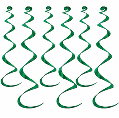 Espiral Colgante Verde