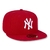 Boné 59FIFTY MLB New York Yankees Vermelho - Mundo dos Bonés