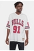 Camiseta Mitchell & Ness Chicago Bulls Football Hwc Off White - Mundo dos Bonés