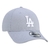 Boné 9TWENTY MLB Los Angeles Dodgers Aba Curva Cinza na internet