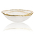 Bowl Cristal Quartzo Branco com Banho Ouro M - comprar online