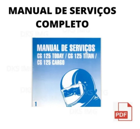 Manual de serviço cg125 titan ks es cg125 cargo motor