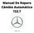 Manual De Reparo Câmbio Automático Mb 722.7