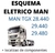 Esquema Elétrico Man Tgx 28.440 - 29.440 - 29.480 completo