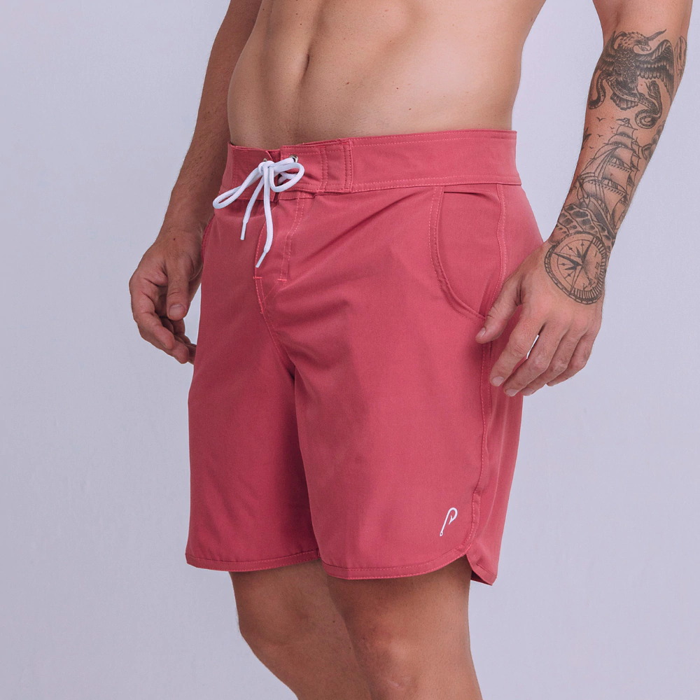 Boardshort Retro Goiaba