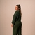 Calça Pantalona Tricot Aura- Verde Musgo - loja online