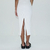 Vestido Midi Canelado Mari- Off White - comprar online