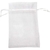 Saquinho De Organza Branco 12 x 16 cm - 100 Unidades - comprar online