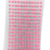 Cartela de Pérola 6mm cor Rosa claro Autocolante com 312 pérolas na internet
