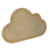 Nuvem decorativa em pinus - 20 cm - loja online