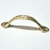 Puxador de Metal Banhado em Zamak Cor Dourado 8 cm - comprar online